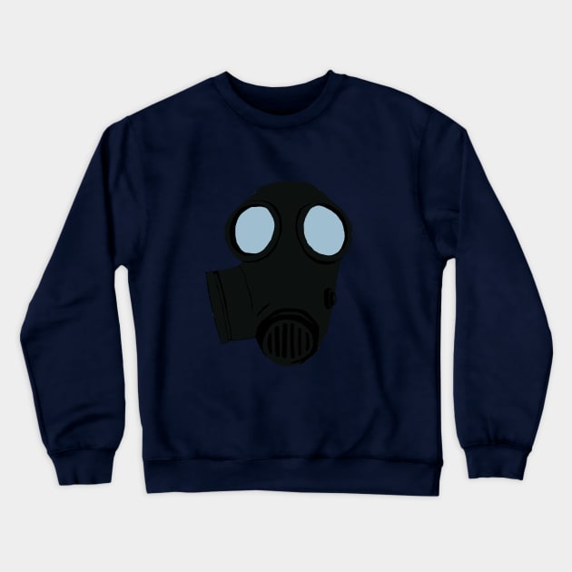 Minimalist Pyro Mask - Team Fortress 2 Crewneck Sweatshirt by BallofBandages